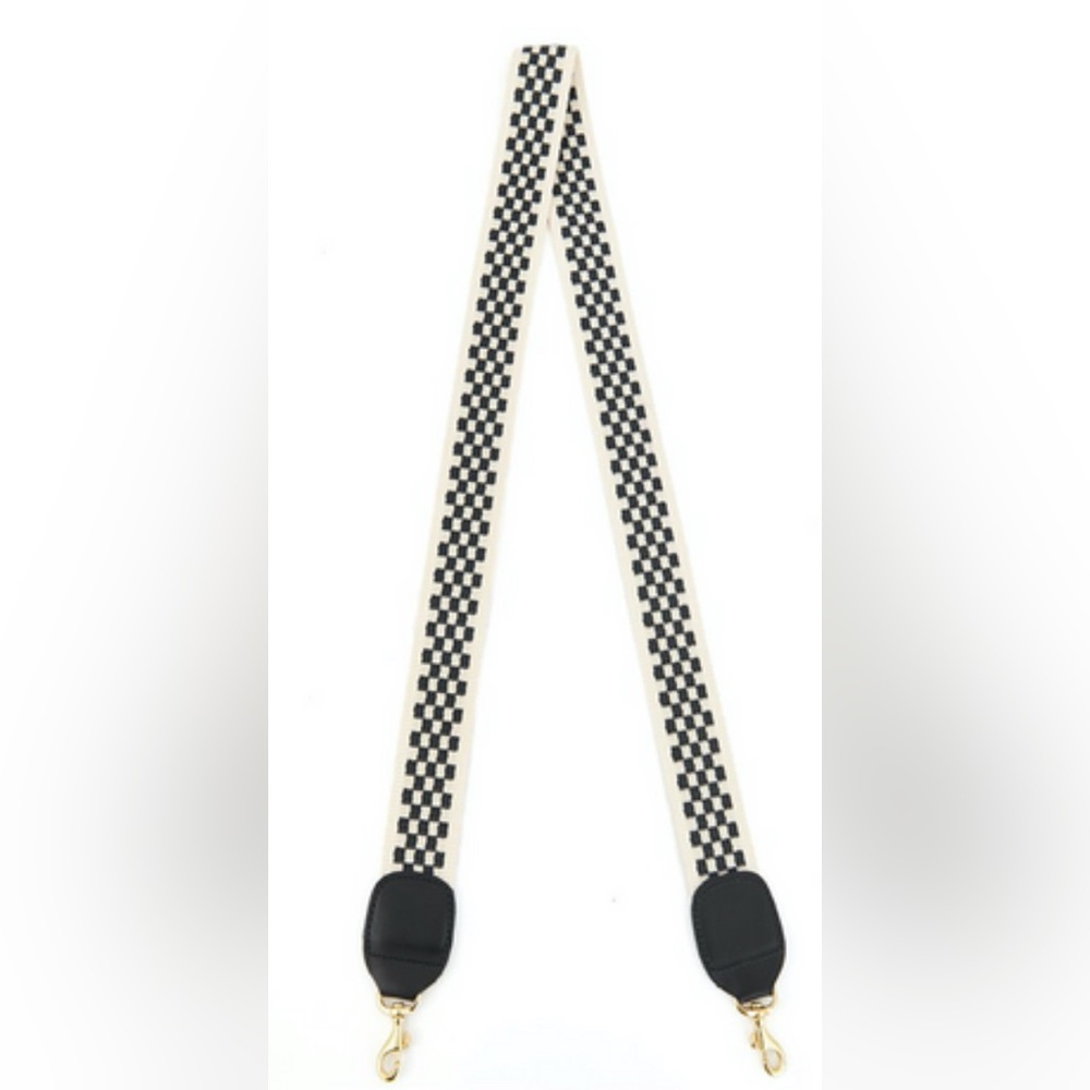 Clare V. Crossbody Checkered Strap